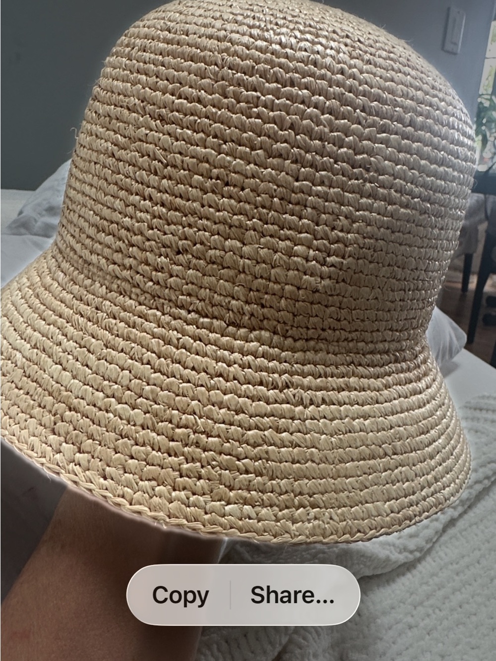 Madewell Woven Straw Sun Hat in Natural